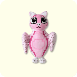 Meowl Plush Pink
